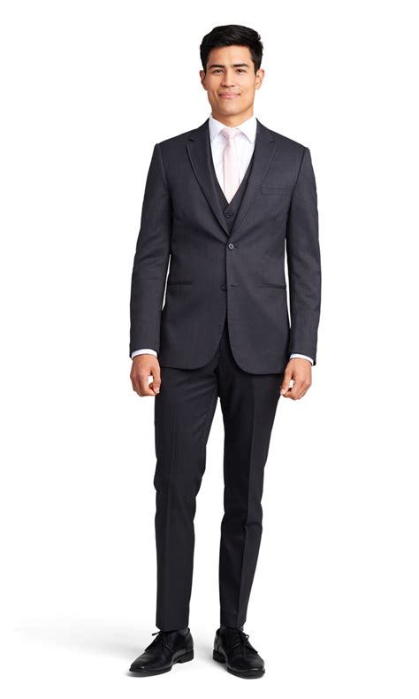 friar tux michael kors|Black Peak Lapel Performance Tuxedo .